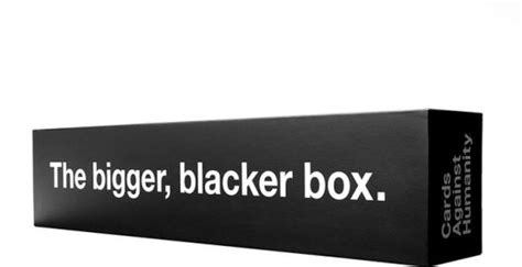 cah bigger blacker box